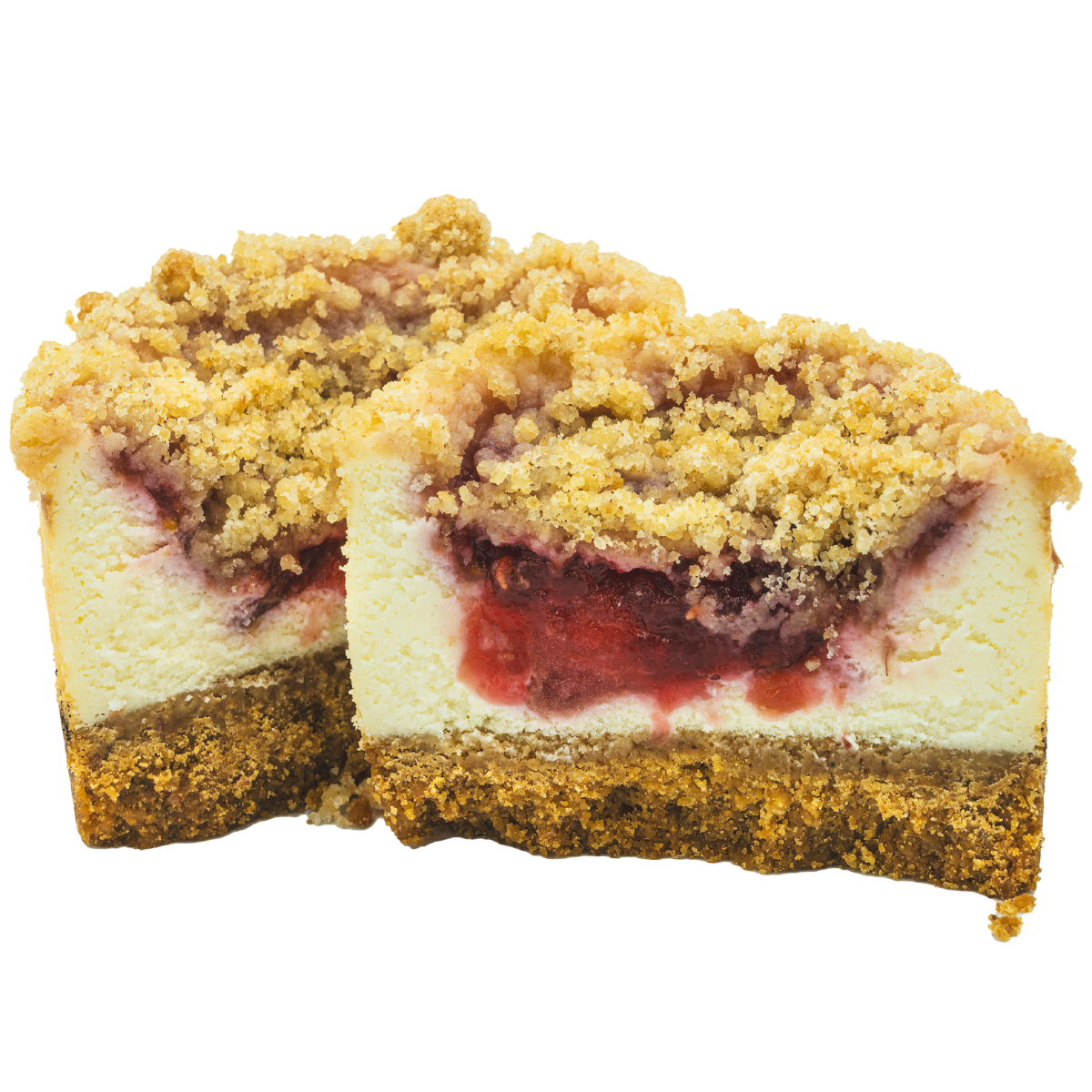Apple & Raspberry Crumble Baked Cheesecake Box