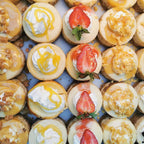 9 x Mini Baked American Style Cheesecake Box