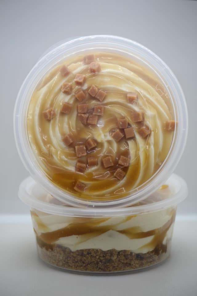 Salted Caramel Cheesecake Sundae