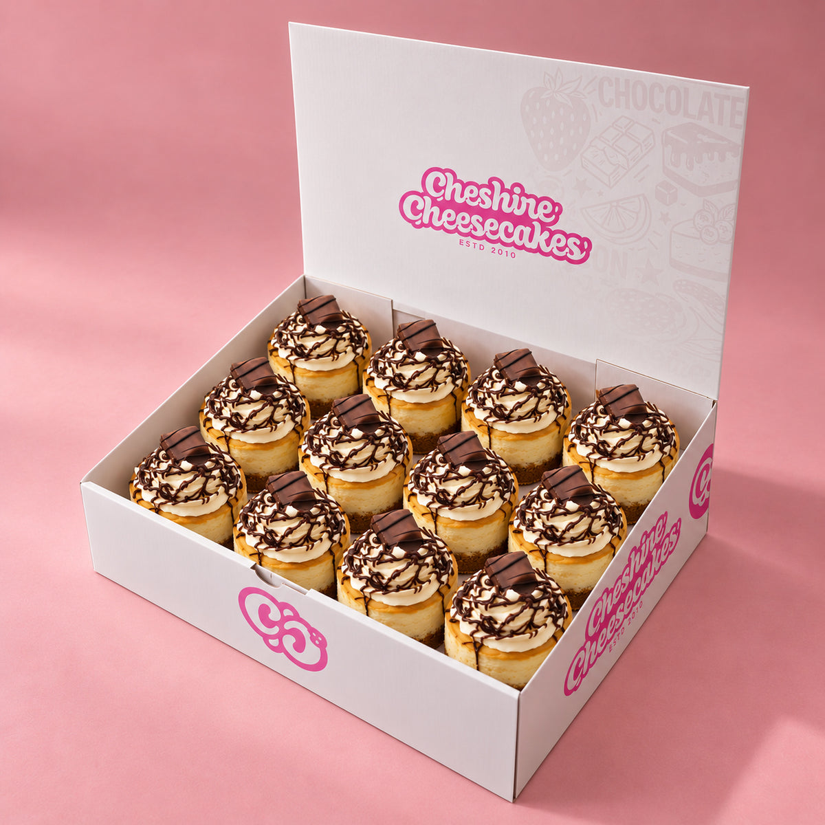 Kinder Bueno Baked Cheesecake Box: box of 12