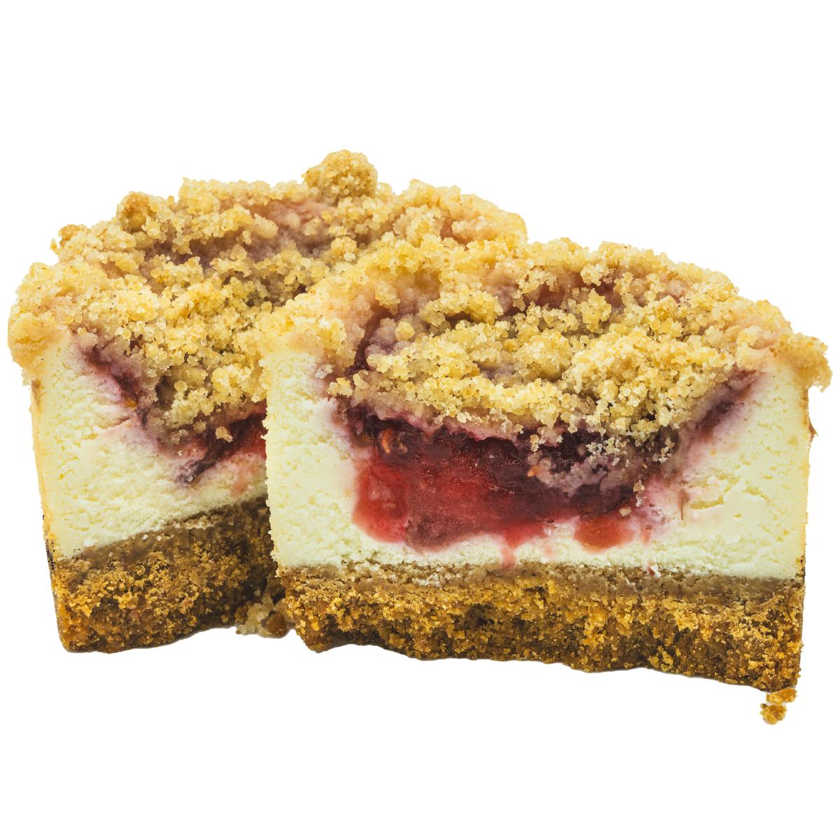 Apple & Raspberry Crumble Baked Cheesecake Box