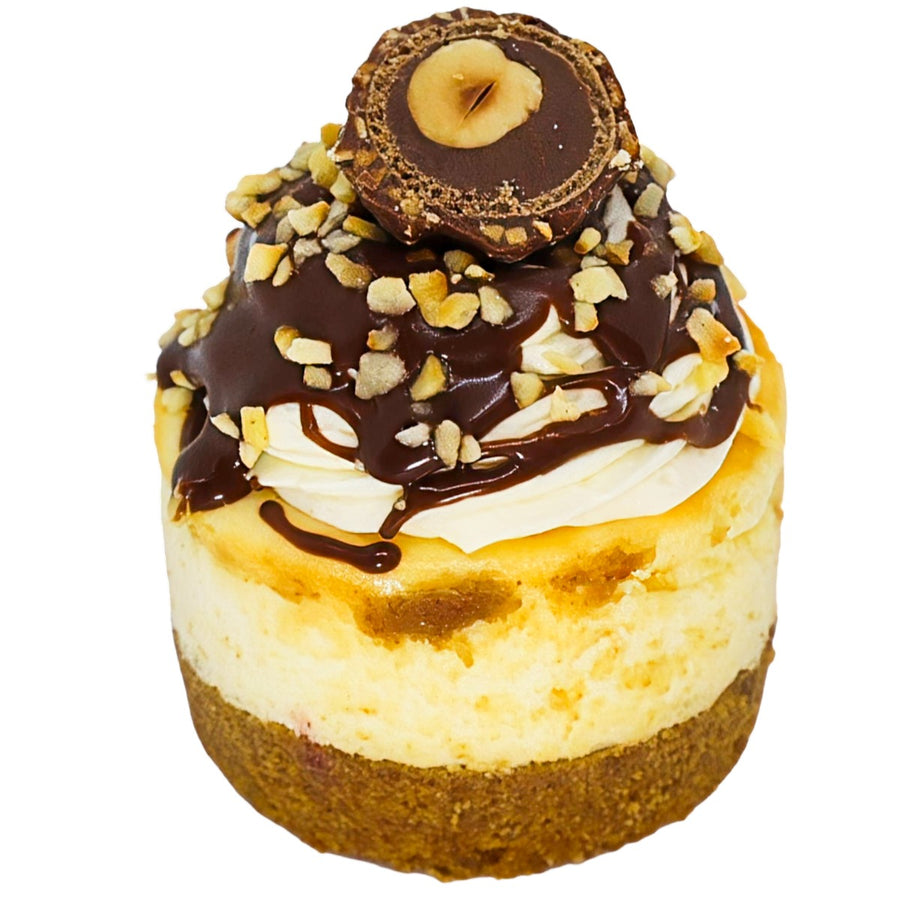 Ferrero Roche Baked Cheesecake