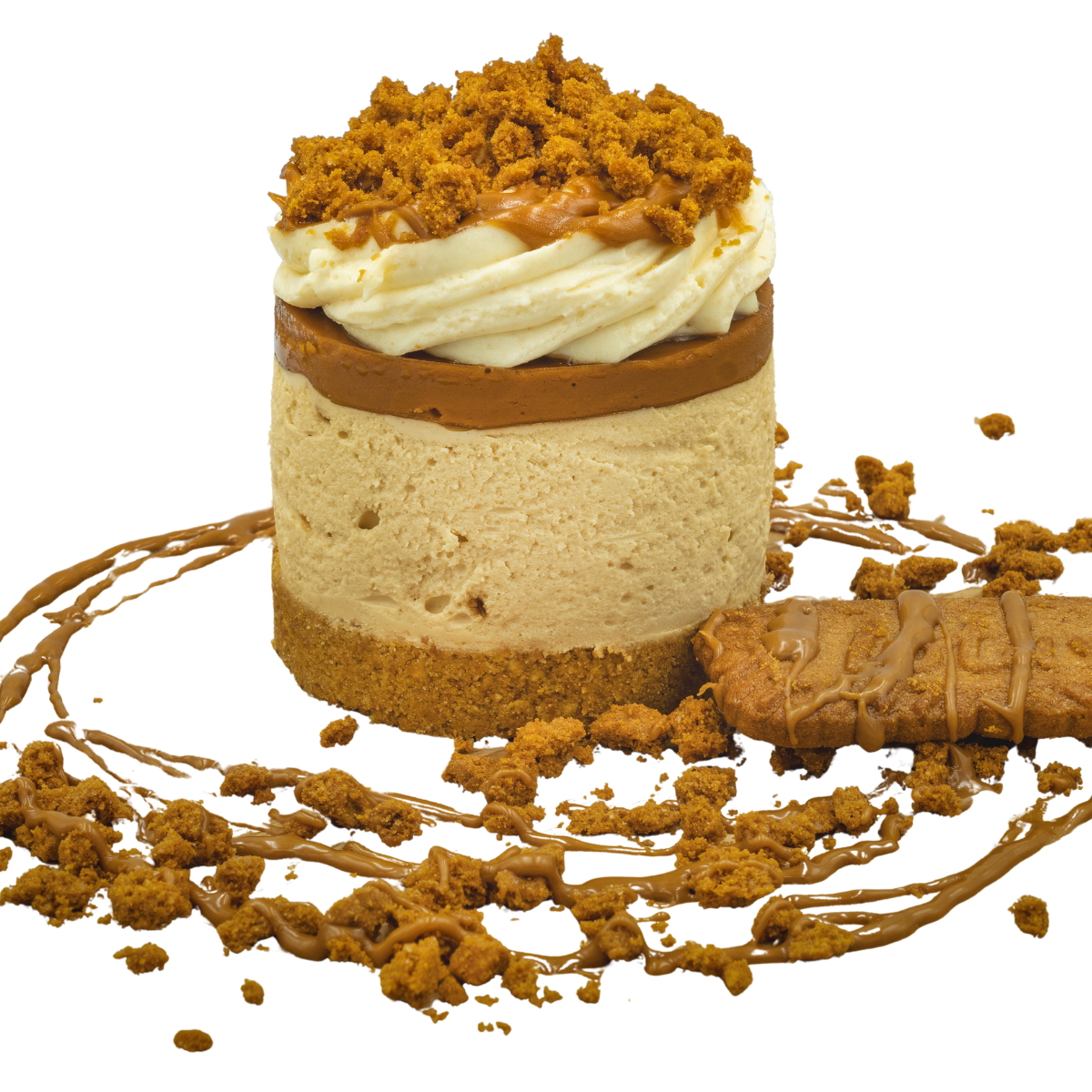 Lotus Biscoff Chilled Cheesecake