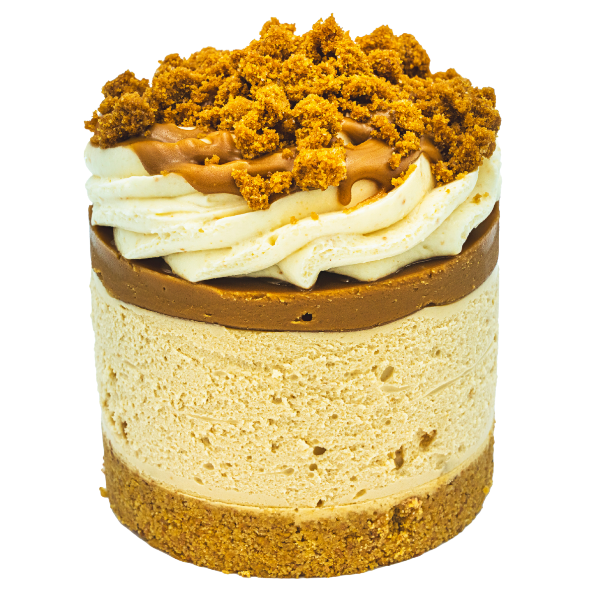 Lotus Biscoff Chilled Cheesecake, included in this box