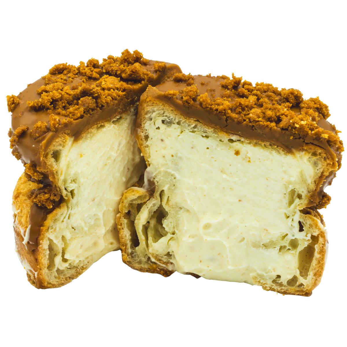 Lotus Biscoff Giant Cheesecake Filled Choux Bun Box