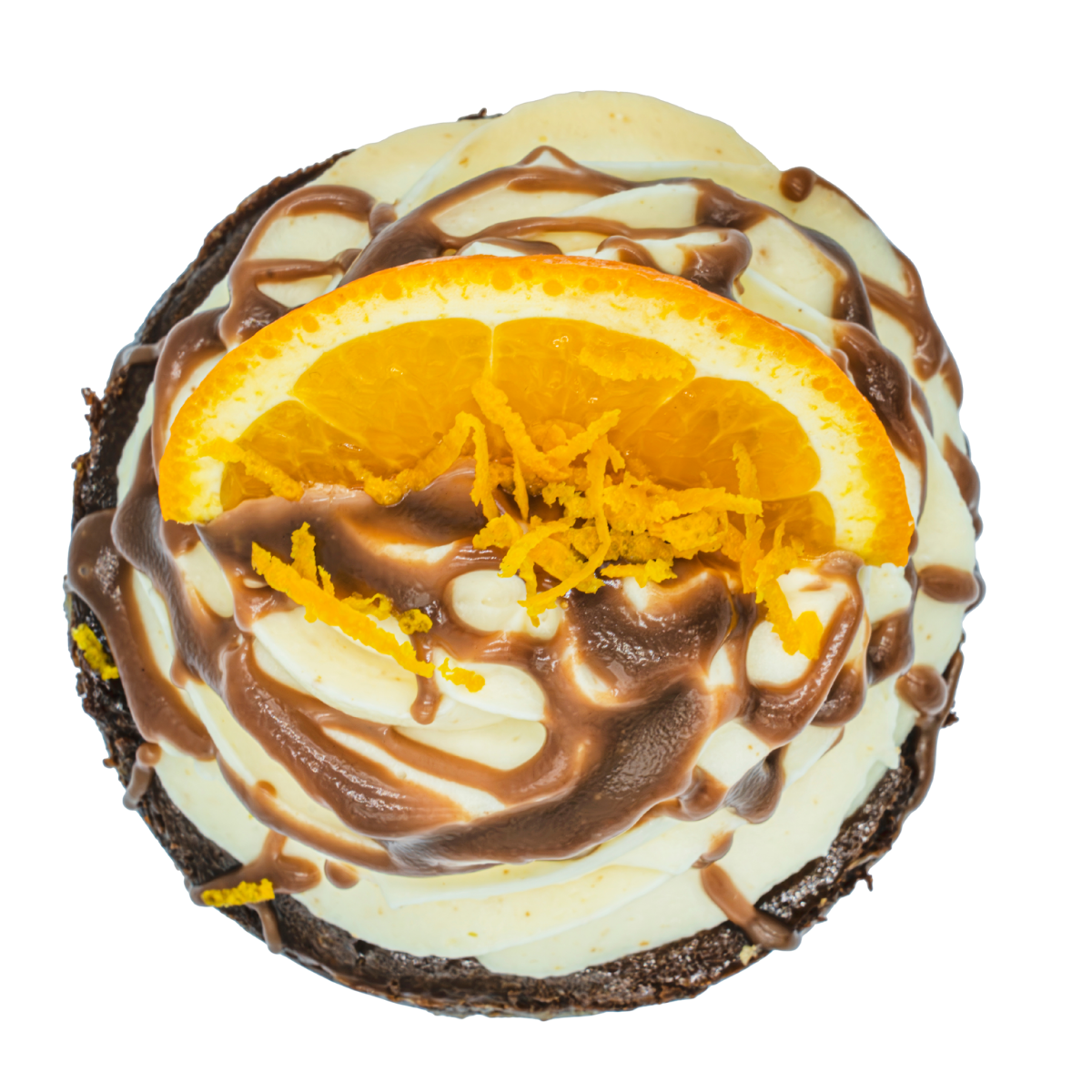 Chocolate Orange Baked Cheesecake