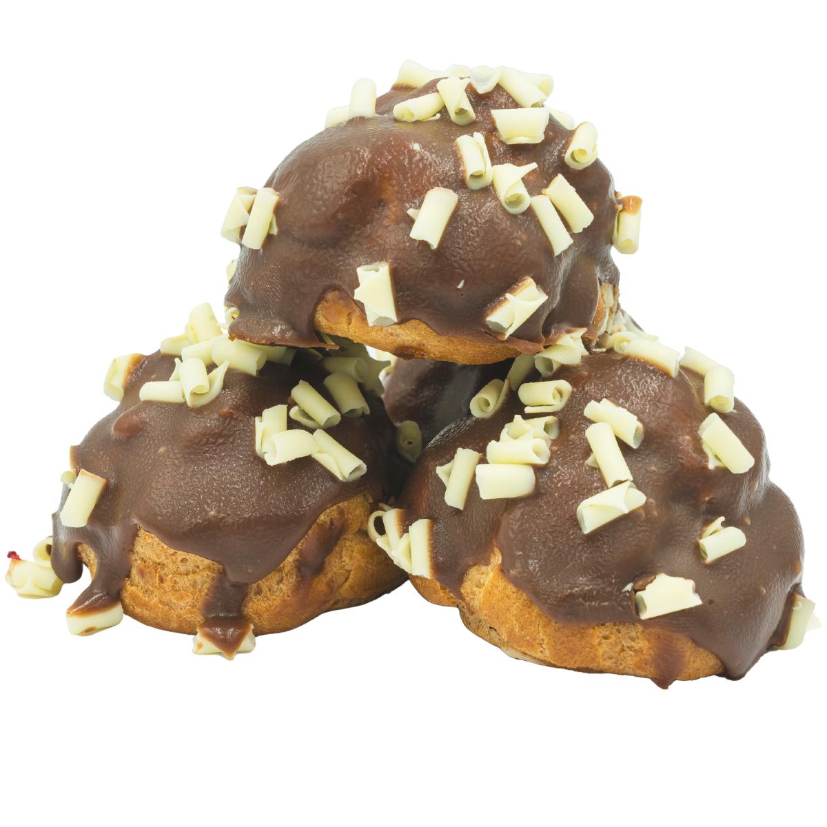 Chocolate Cheesecake Profiterole Box