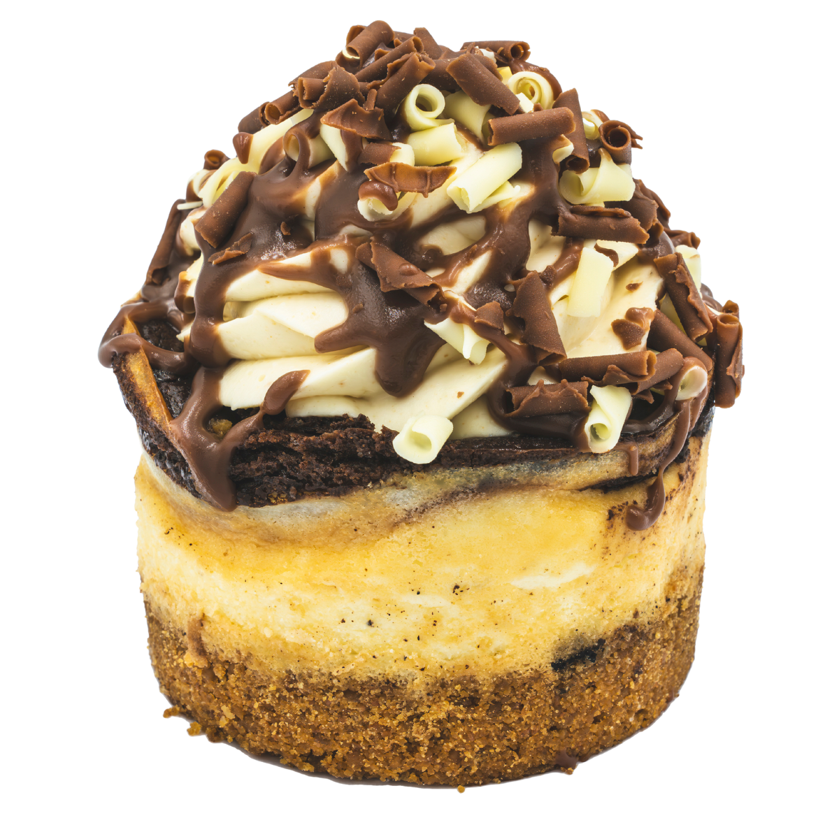 Double Chocolate Baked Cheesecake