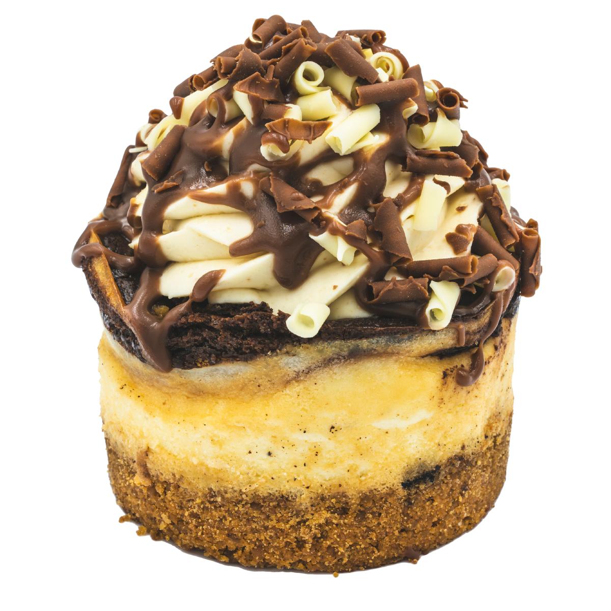 Double Chocolate Baked Cheesecake, included in this box