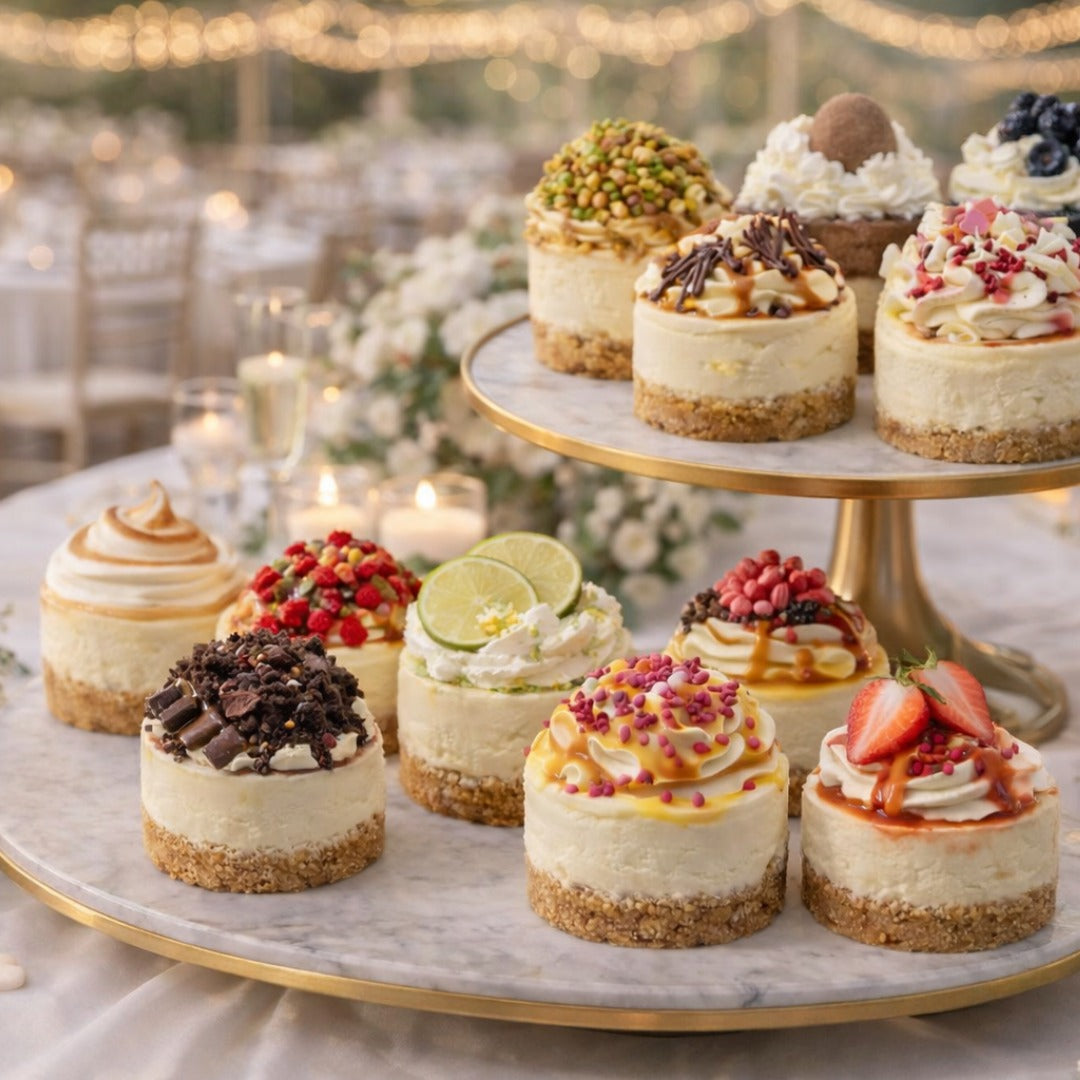 Freshly Made Cheesecake Desserts for Your Wedding