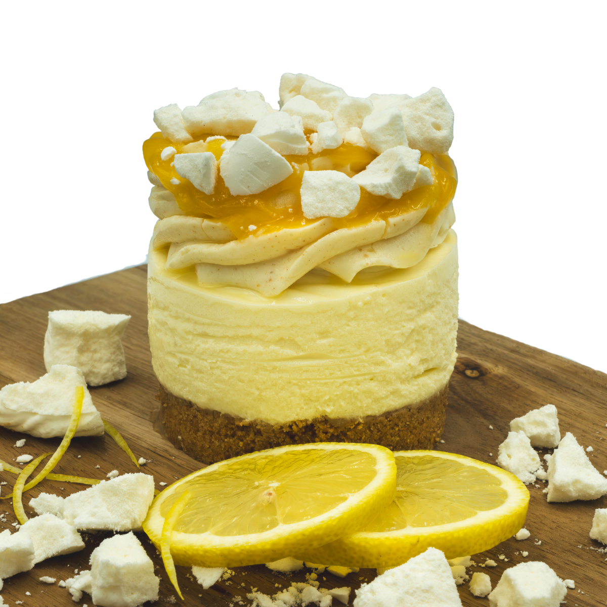 Lemon Meringue Chilled Cheesecake