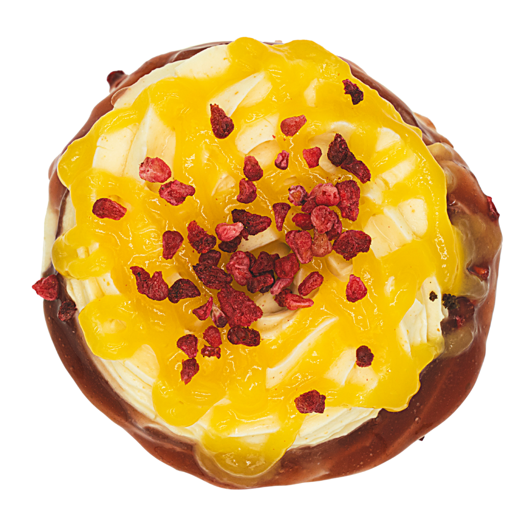 Lemon & Raspberry Chilled Cheesecakes