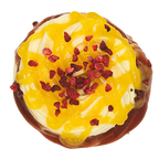 Lemon & Raspberry Chilled Cheesecakes