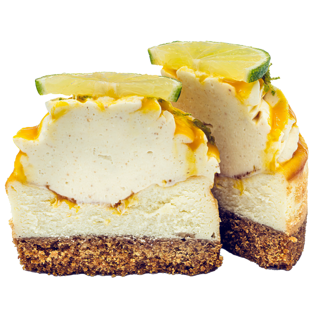 Mango & Raspberry Baked Cheesecake Box