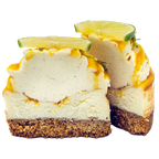 Mango & Raspberry Baked Cheesecake Box
