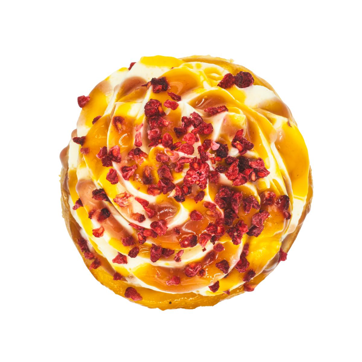 Mango & Raspberry Baked Cheesecake Box