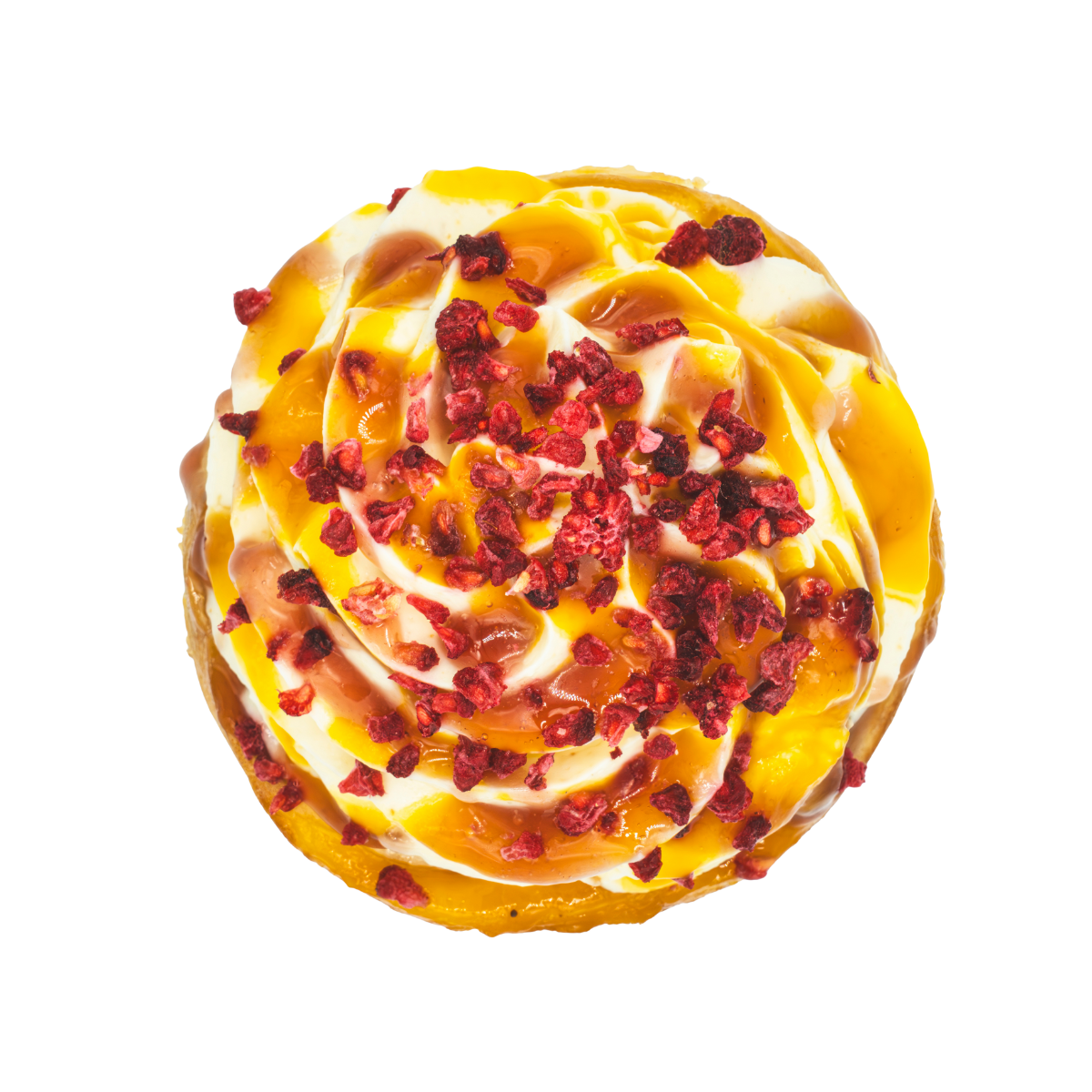 Mango & Raspberry Baked Cheesecake Box