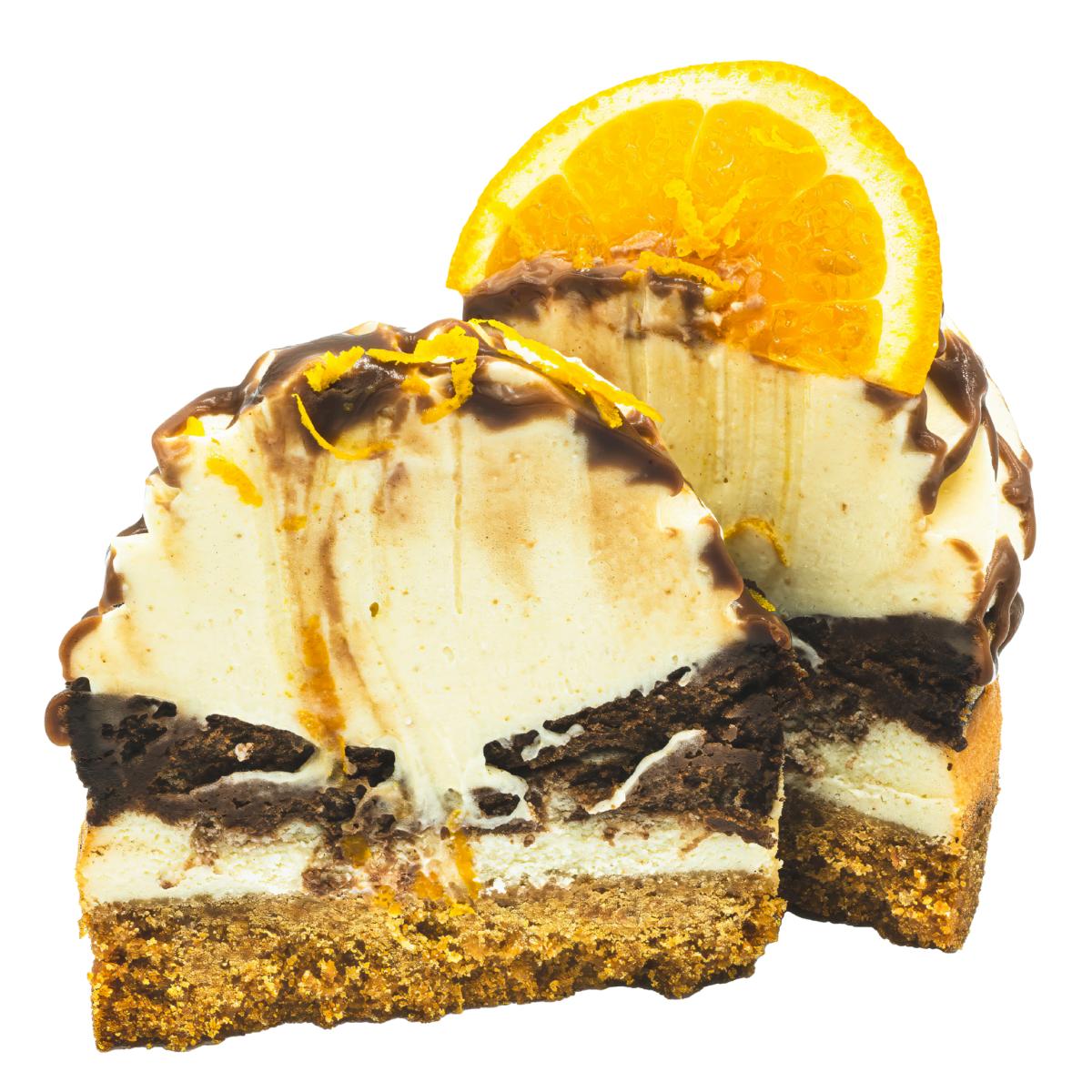 Chocolate Orange Baked Cheesecake Box