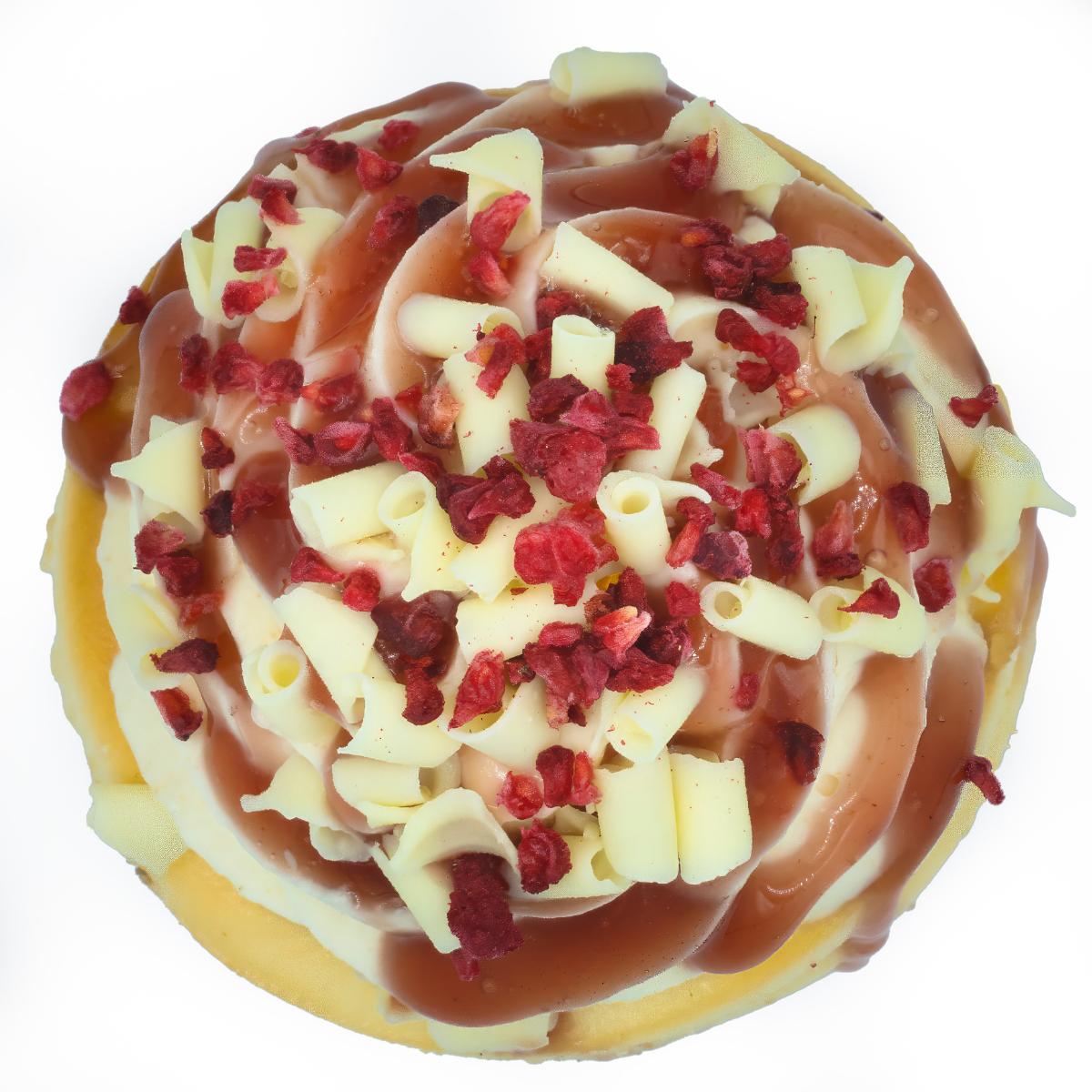 Raspberry & White Chocolate Baked Cheesecake Box