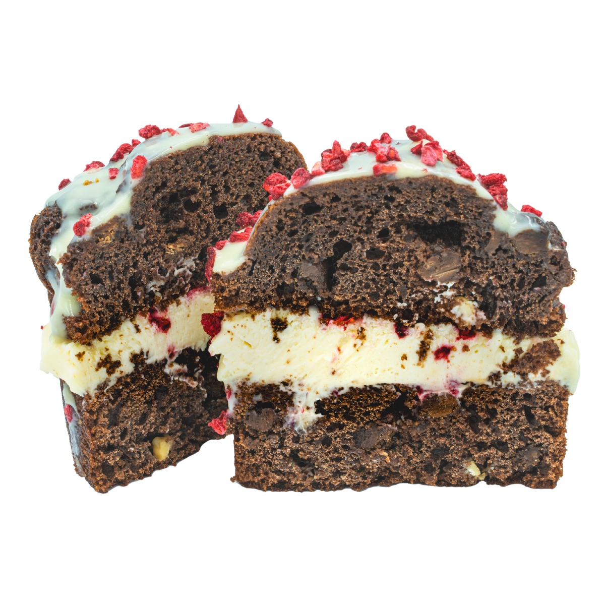 Raspberry & White Chocolate Cheesecake Muffin Box