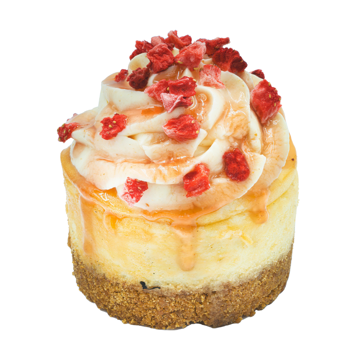 Raspberry & Strawberry Baked Cheesecake Box