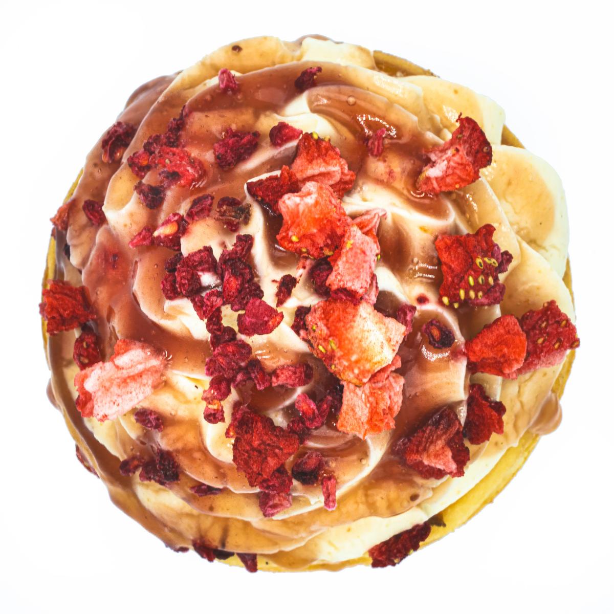 Raspberry & Strawberry Baked Cheesecake Box