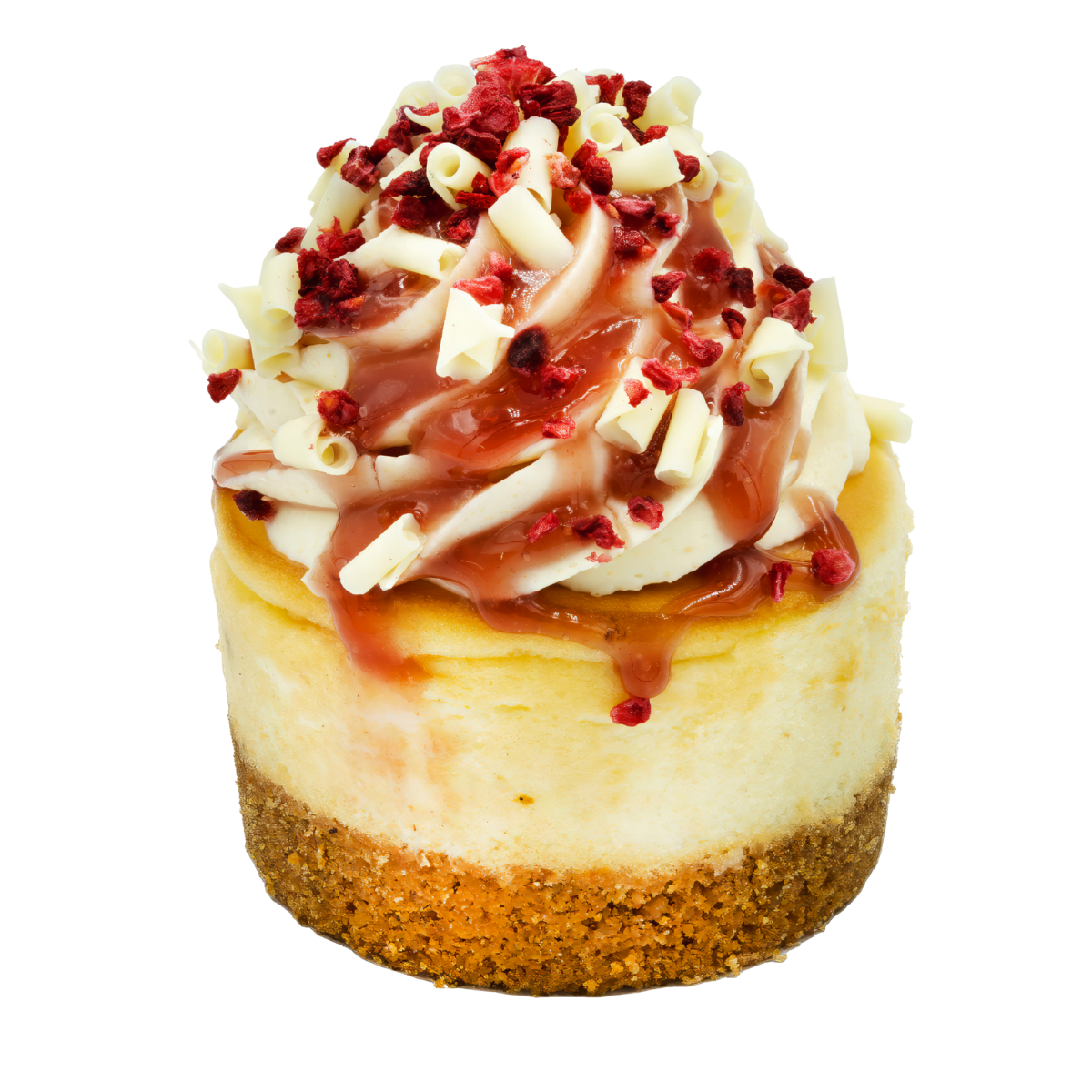 Raspberry & White Chocolate Baked Cheesecake Box