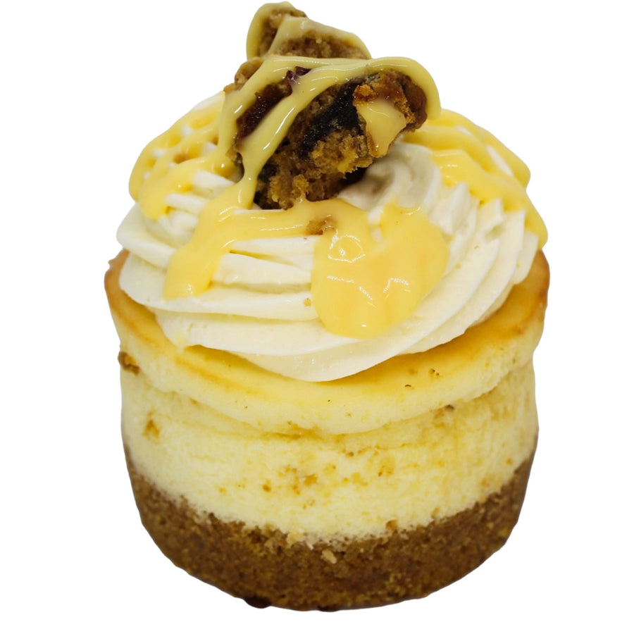 Sticky Toffee Pudding & Custard Baked Cheesecake