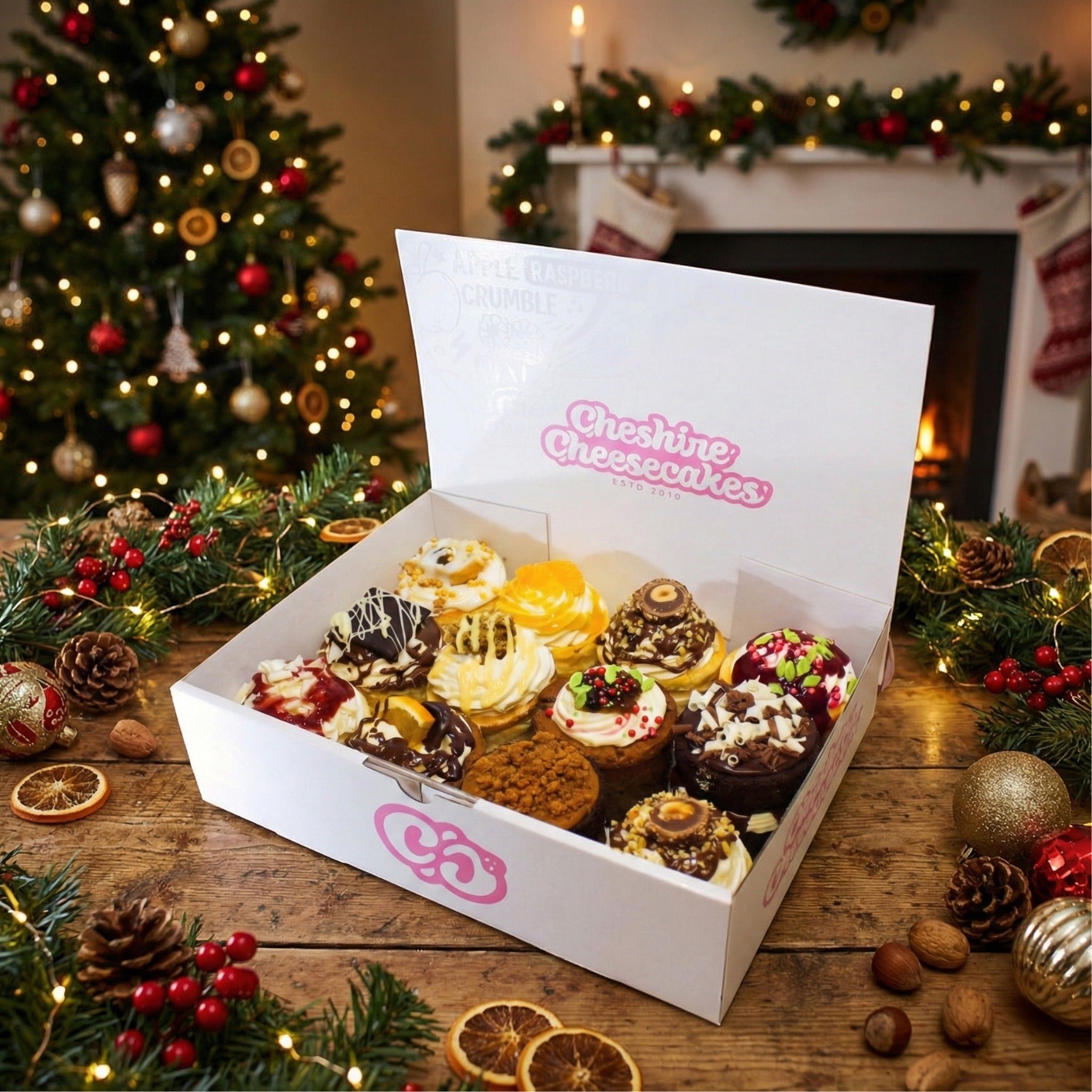 Build Your Own Xmas Cheesecake Box 🎄