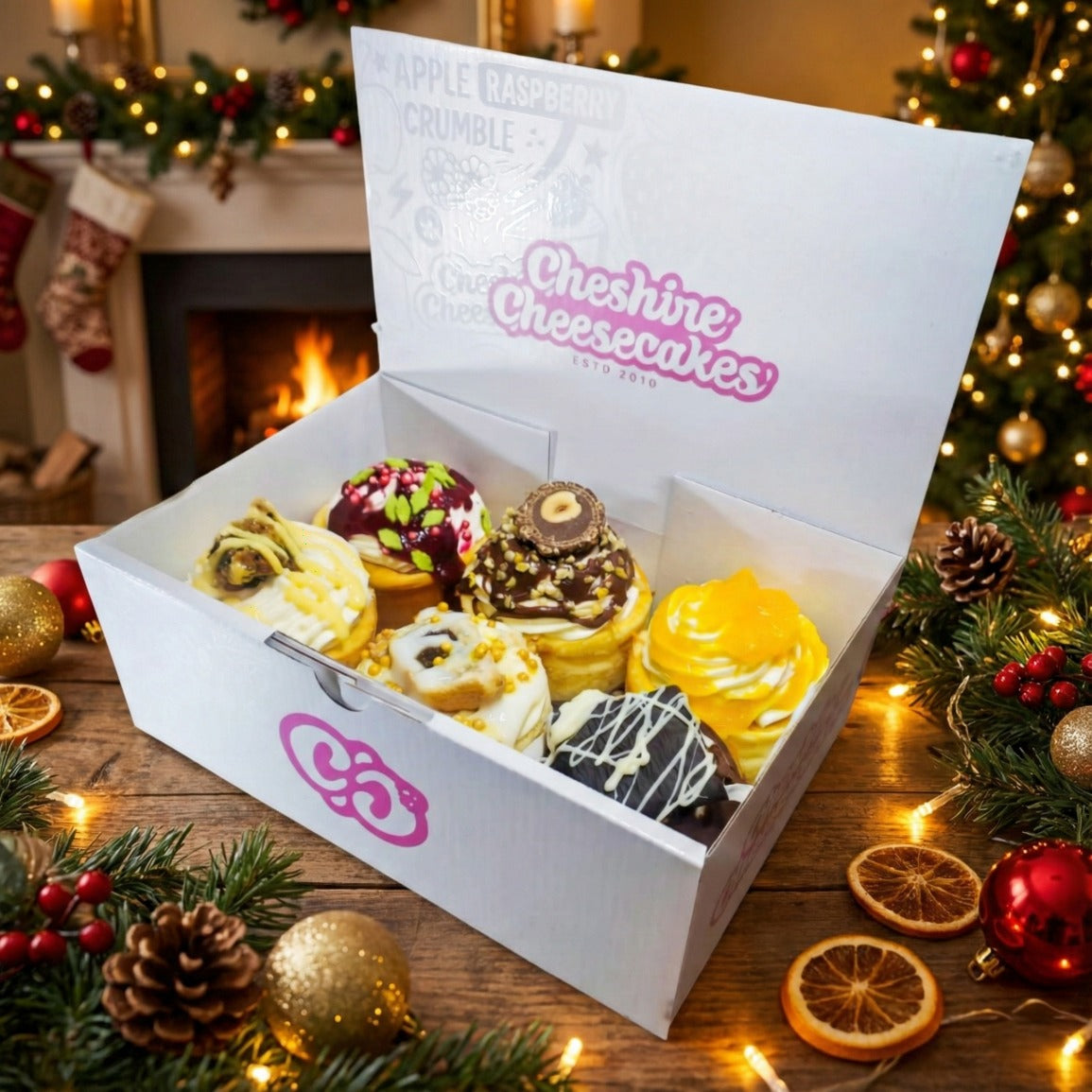 Build Your Own Xmas Cheesecake Box 🎄