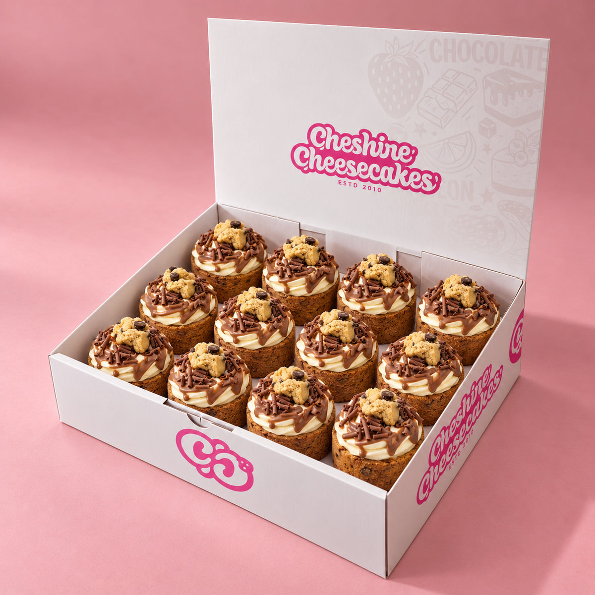 Cheesecake Cookie Pie Box: box of 12