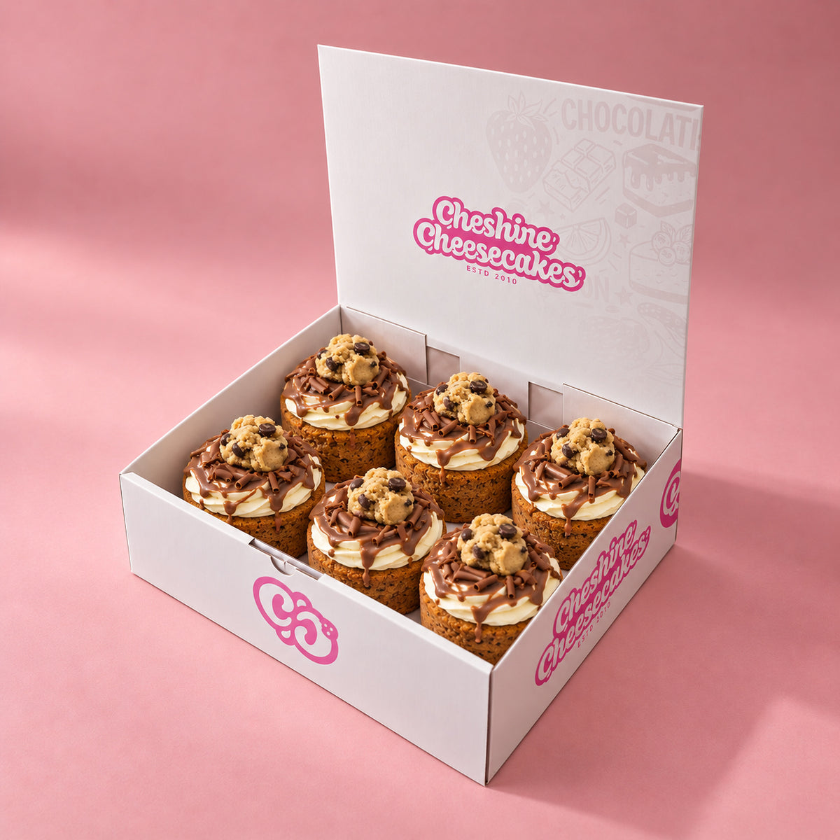 Cheesecake Cookie Pie Box: box of 6