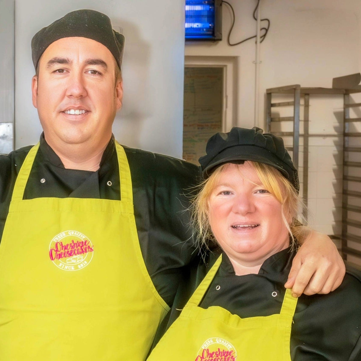 Gary and Jemma at Cheshire Cheesecakes