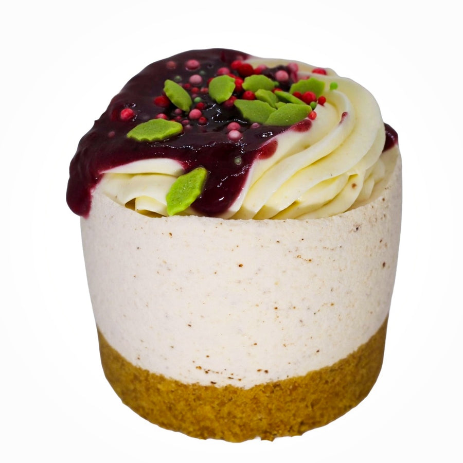 Festive Berry Chilled Cheesecake