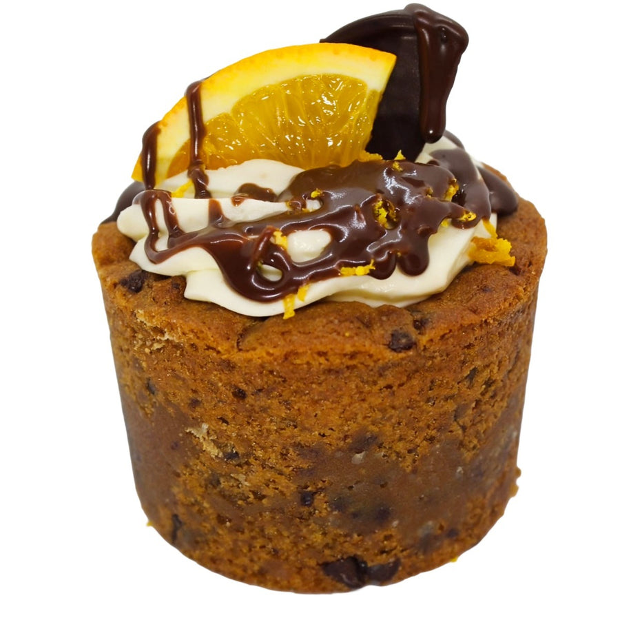 Chocolate Orange Cheesecake Cookie Pie