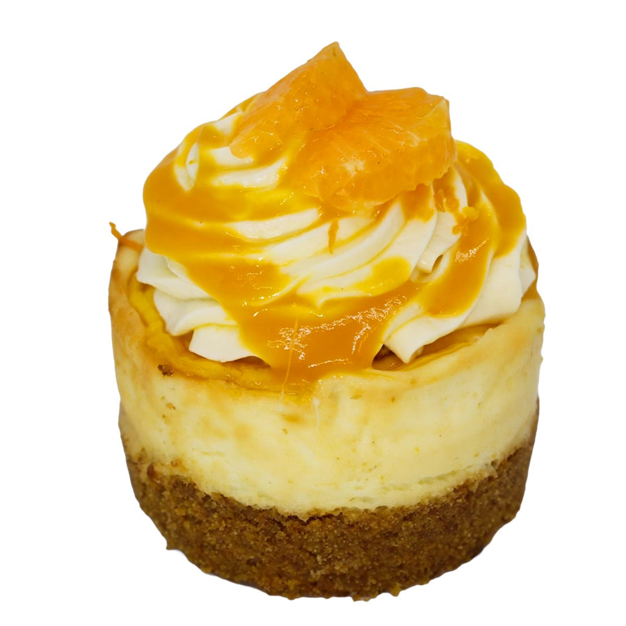 Clementine & Mango Baked Cheesecake