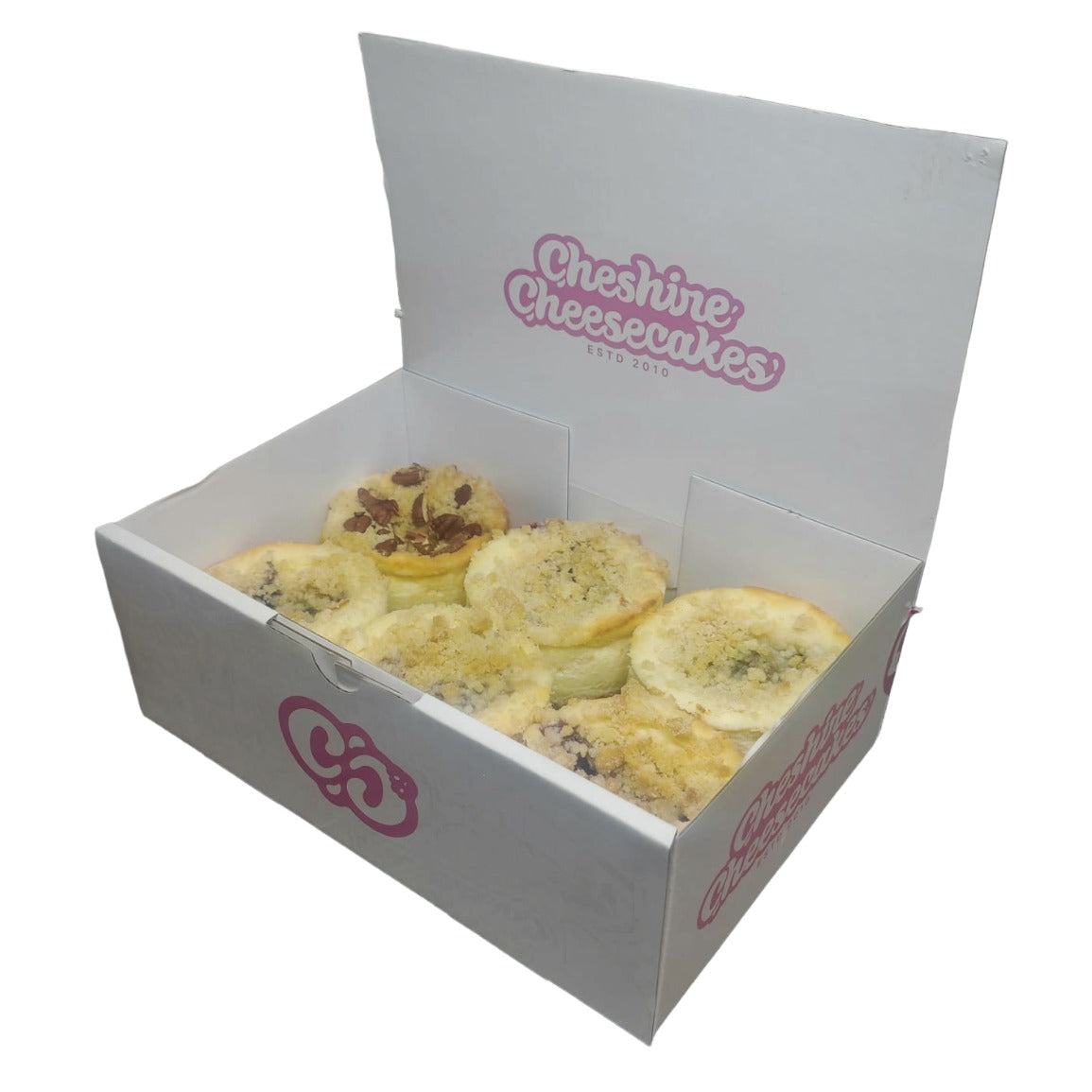 Crimbo Crumble Cheesecake Box