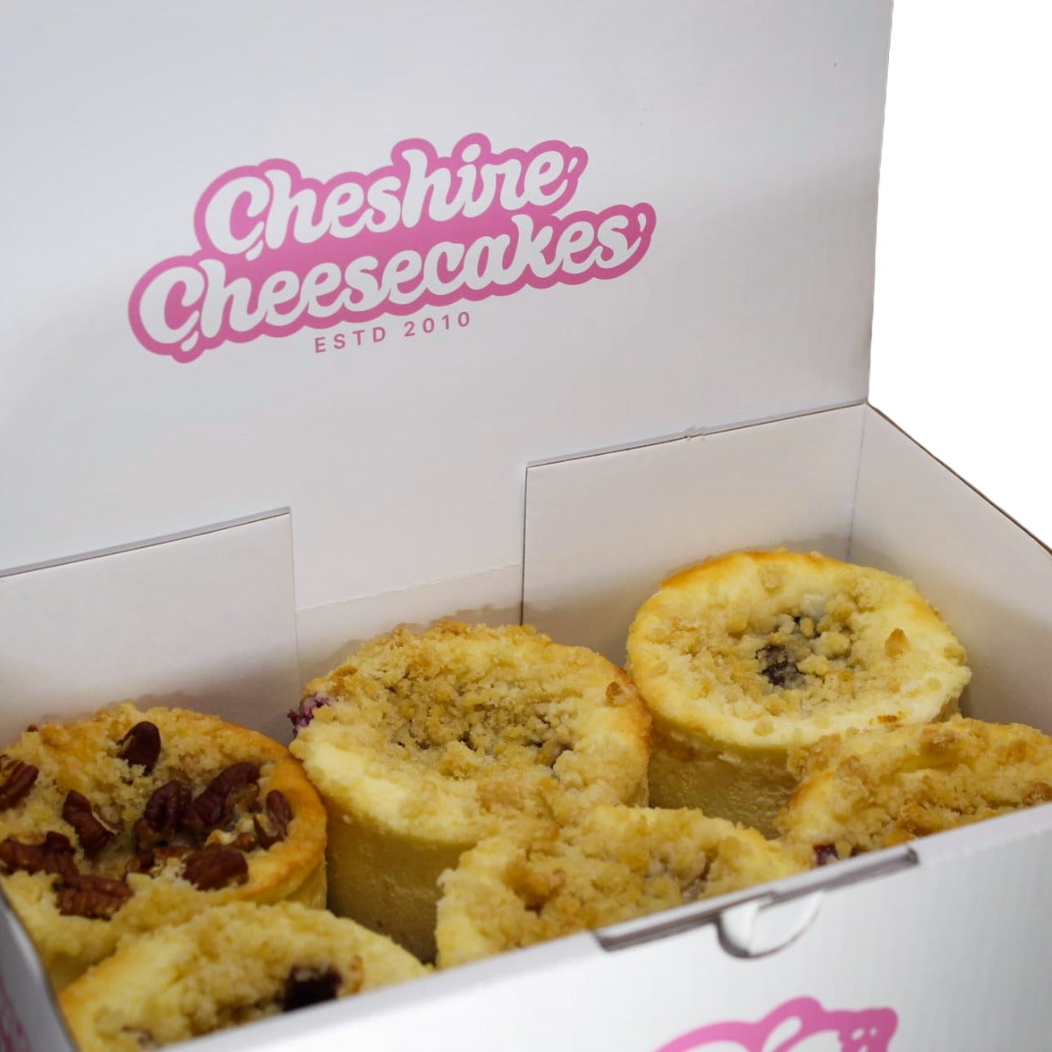 Crimbo Crumble Cheesecake Box