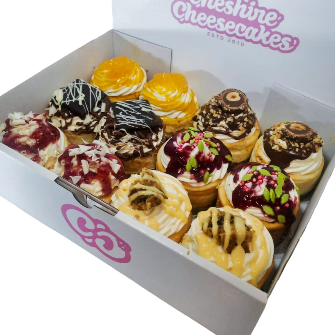 Festive Baked Cheesecake Box