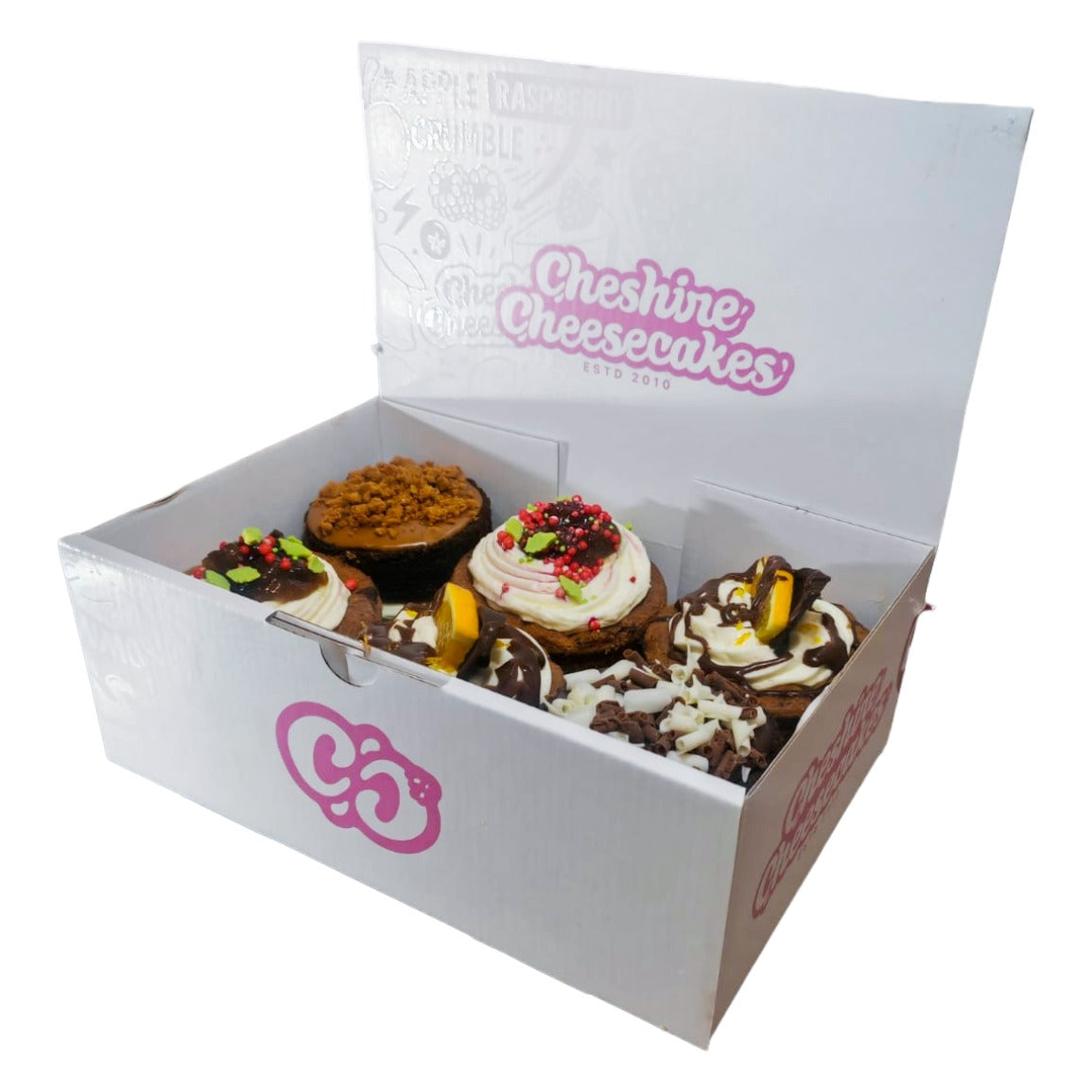 Festive Brownie Stack & Cookie Pie Box