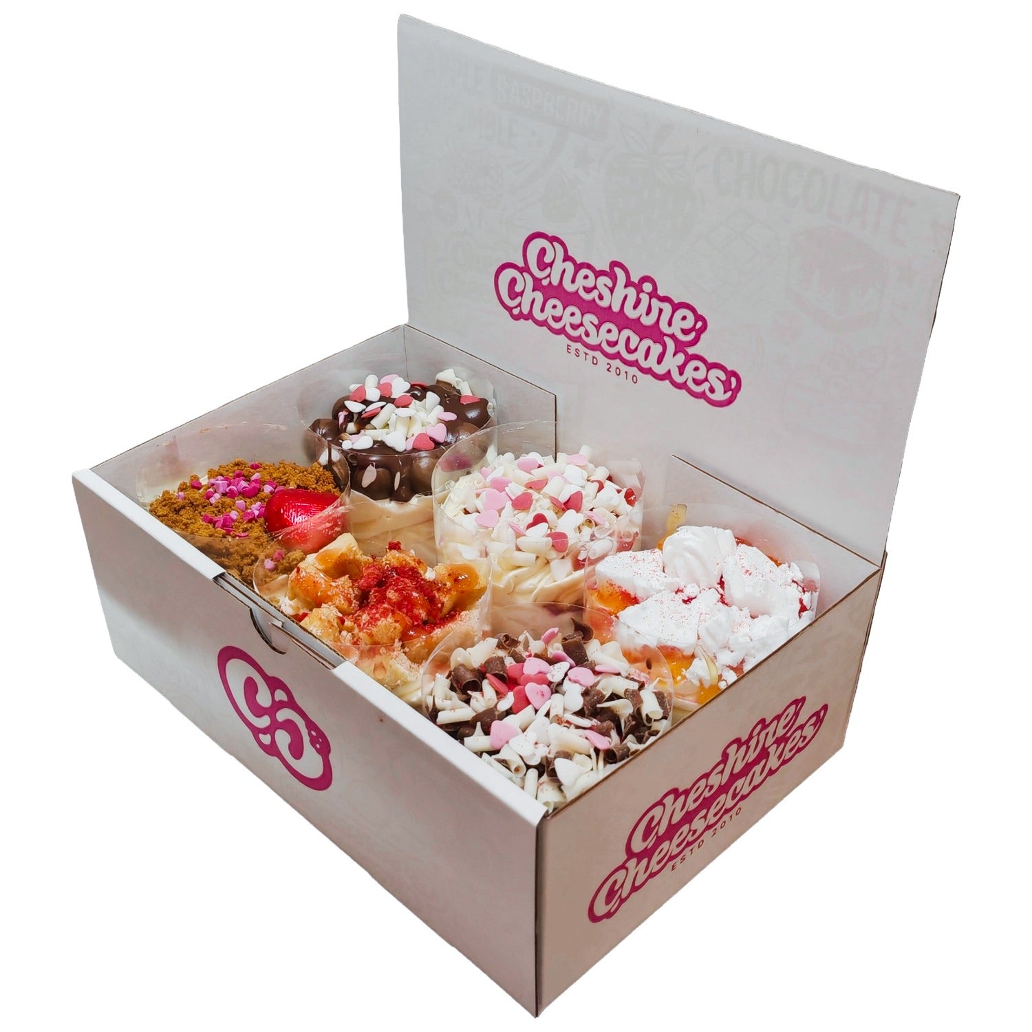 Valentine's Day Cheesecake Box
