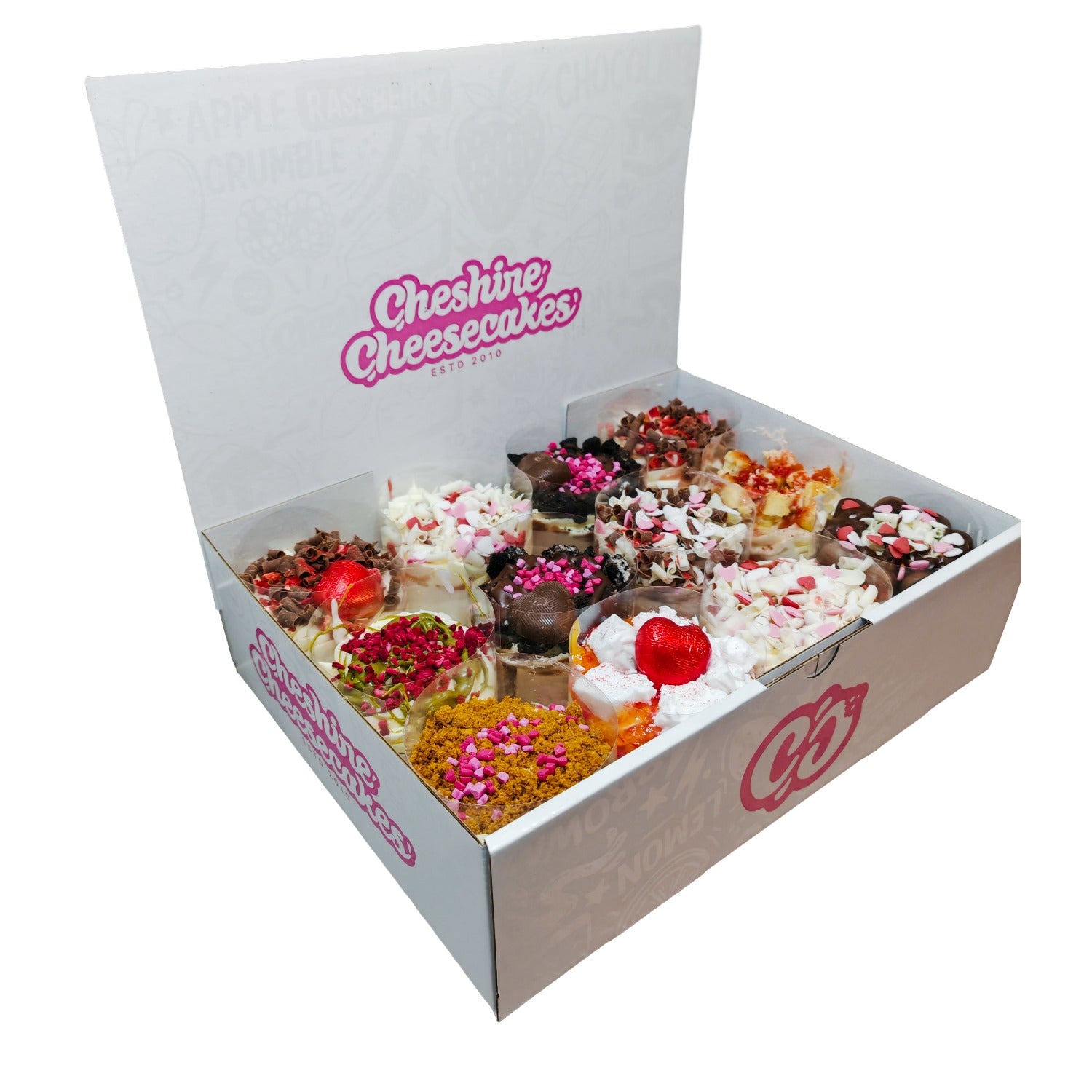 Valentine's Day Cheesecake Box
